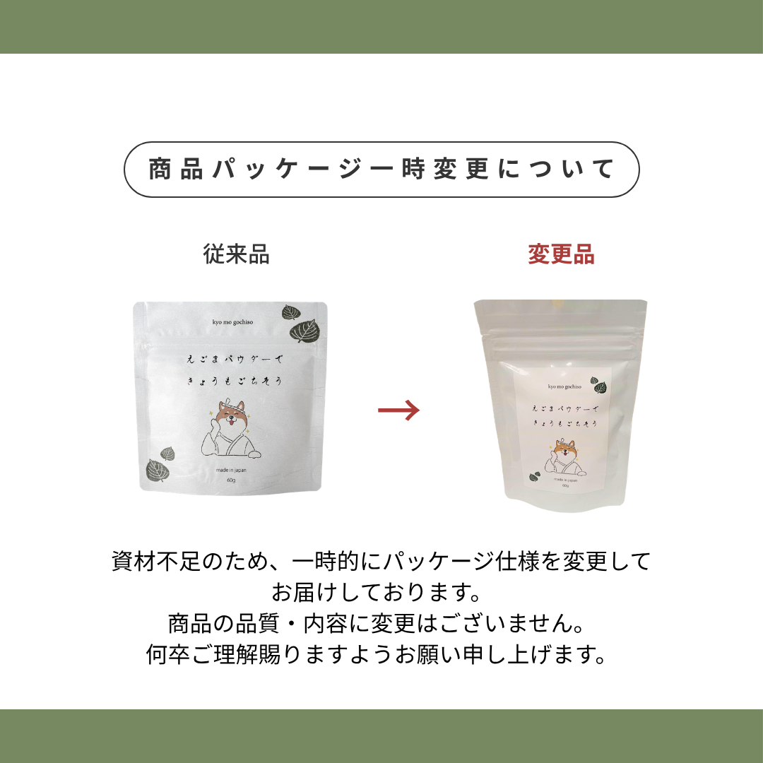パケ変更